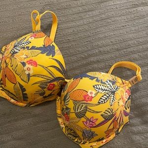 NWT Super Push 36DD PINK Bra